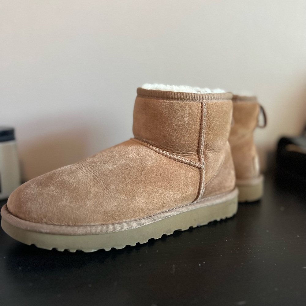 UGG Tan Classic Short Boots